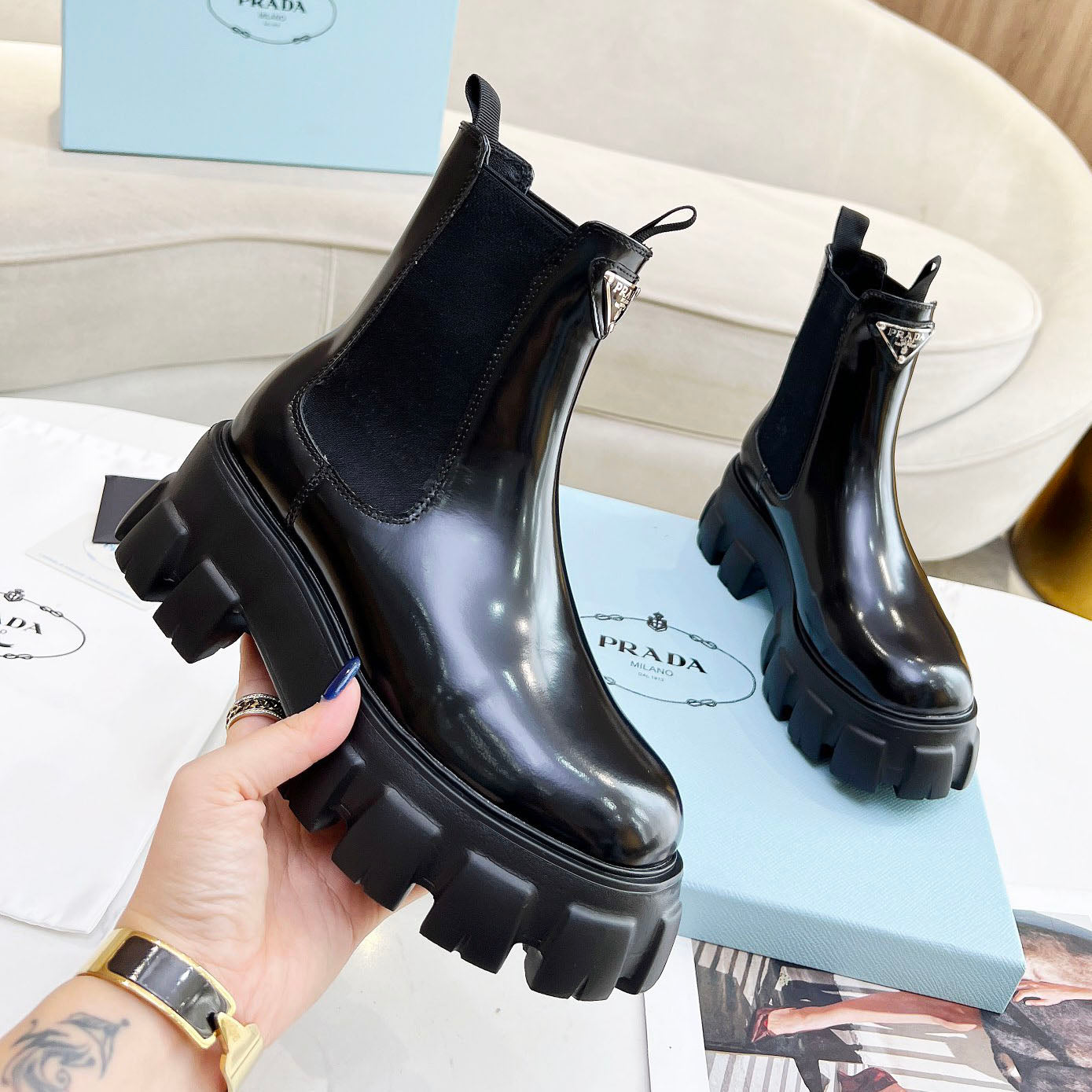 PR women's boots 1824101801