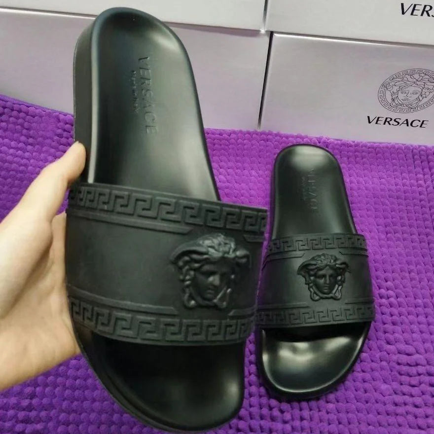 Men's And Women's Fashion One-word Non-slip Beach Slippers 1024032122