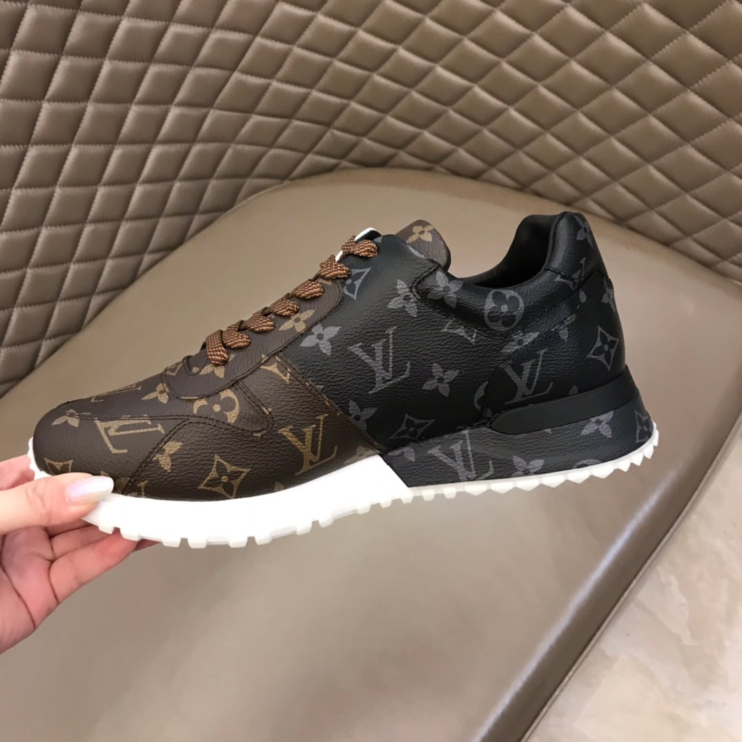 PRINTED TOP LAYER LEATHER CASUAL SHOES
