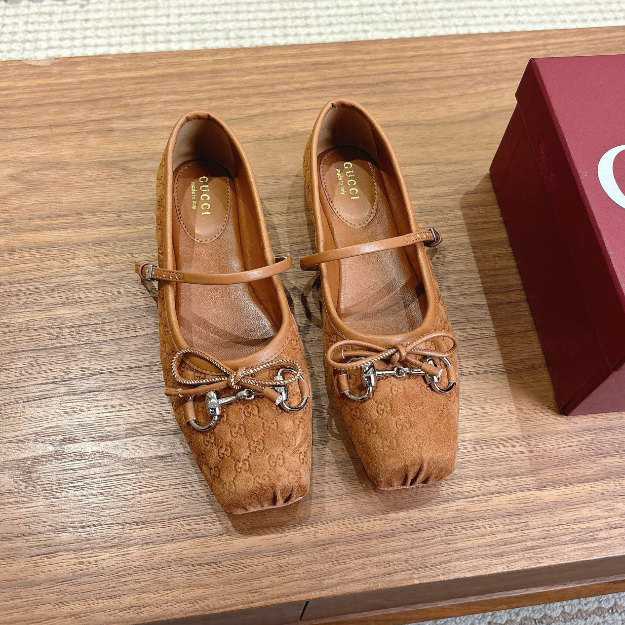 GG Horsebit ballet flat 1825032001