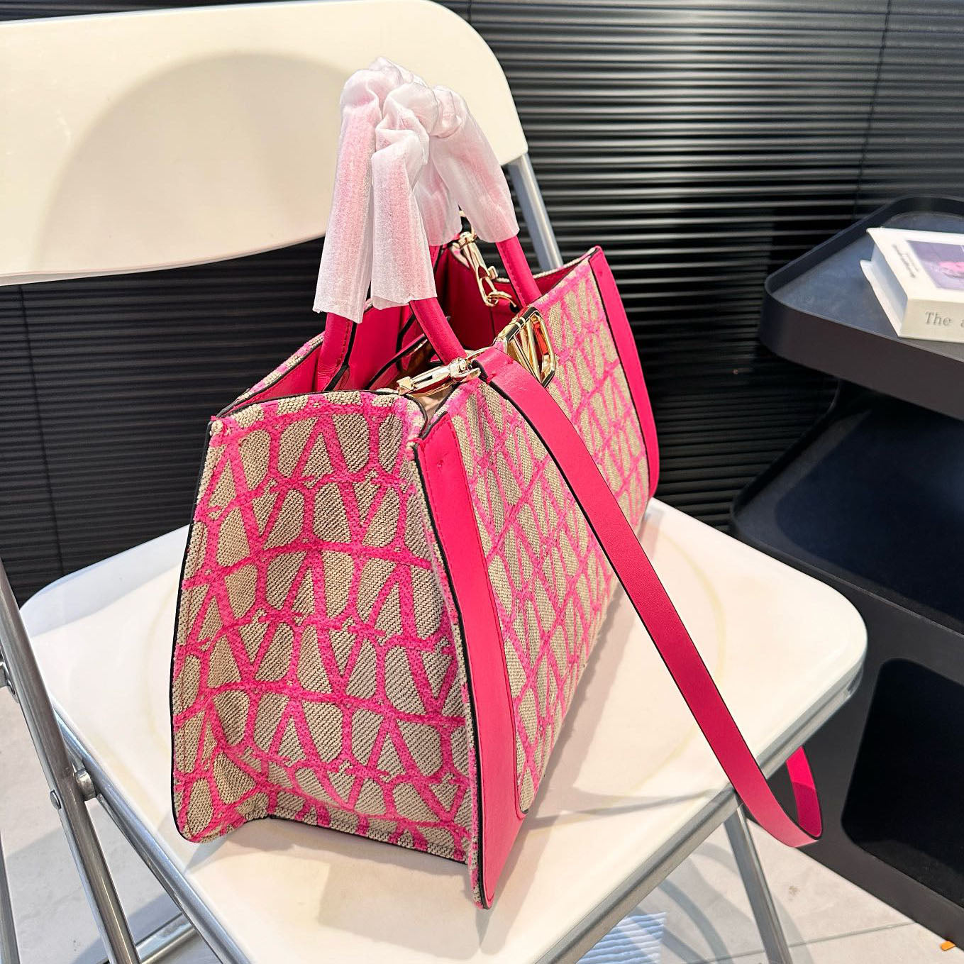 VT SS23 printed tote bag 1824081602