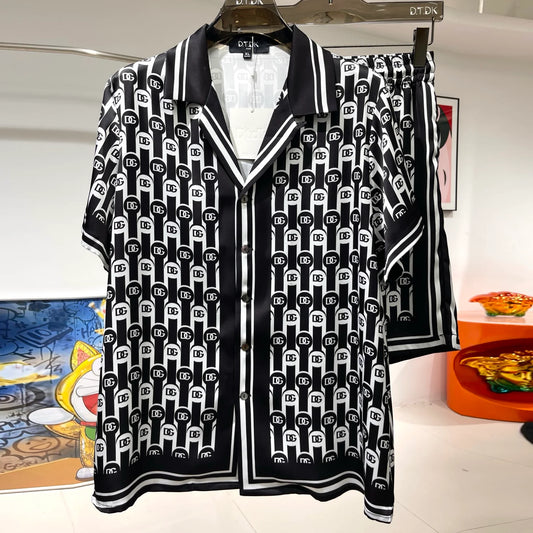 Men's new casual shirt set 1025061912