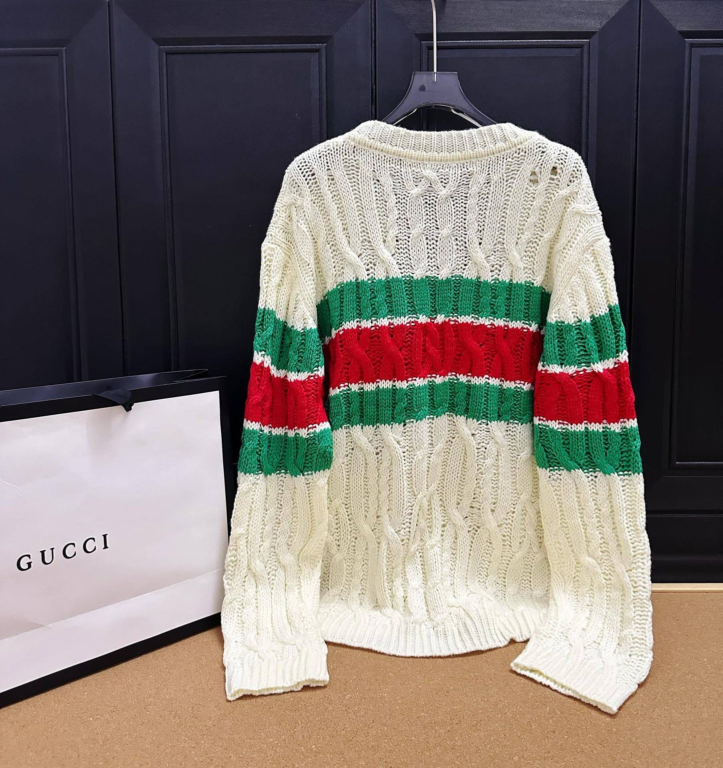 G Fashion Twist Knitted Cardigan 0723011209