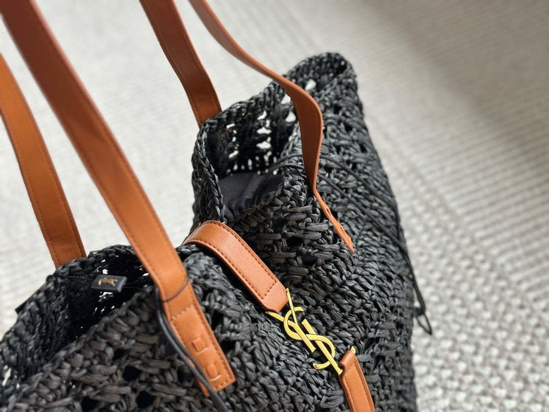 YSL straw handbag 0724041105