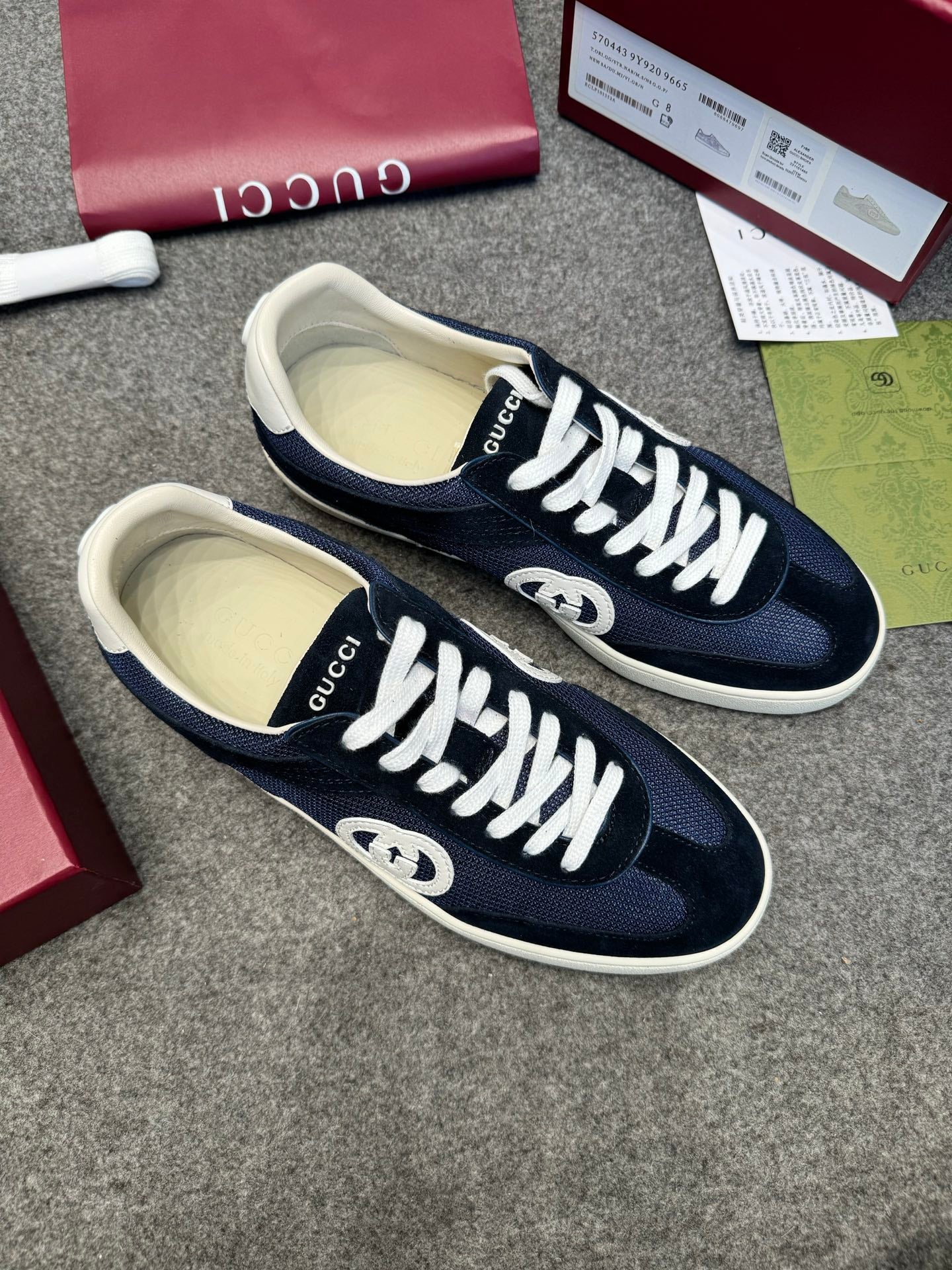 GG Interlocking G74 Dexun shoes 1825040103