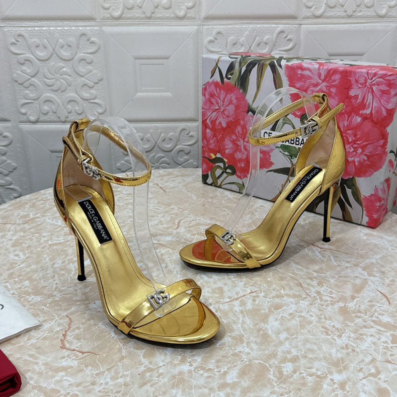 DG buckle high-heeled sandals 1824071605