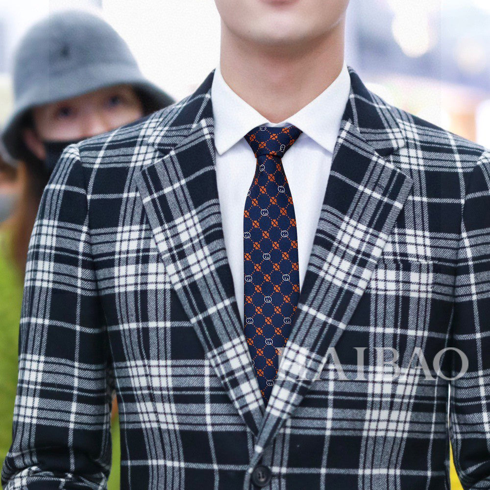 GG four-leaf clover tie 1824060504