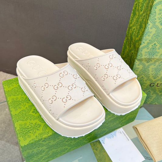 G logo ice cream platform slippers  XC16061203