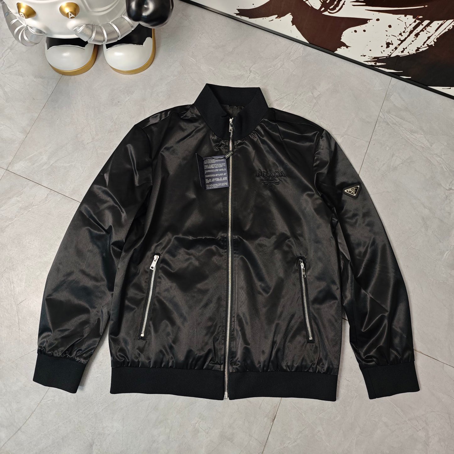 PR Stand collar jacket 1824091116