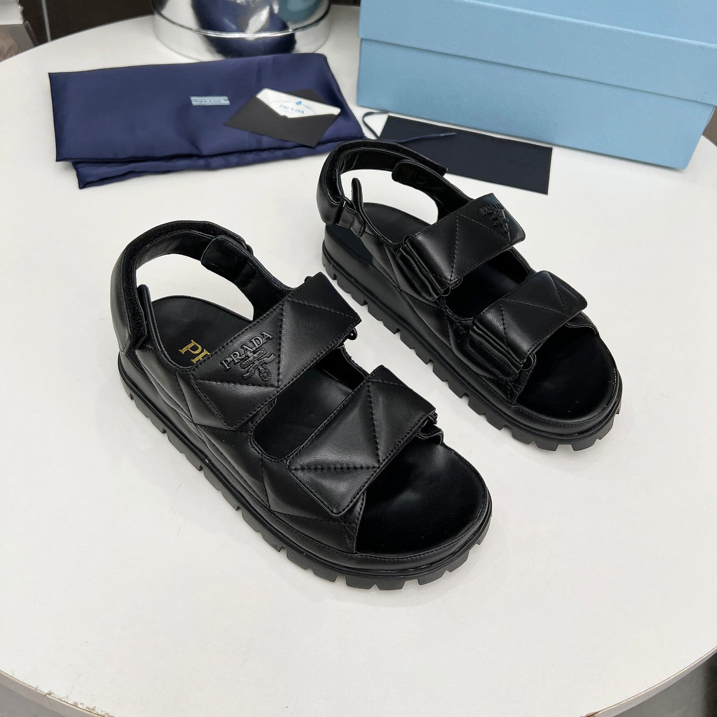 Spring And Summer New Women's Shoes Leather Soft Bottom Muffin Sandals Velcro 1024030828