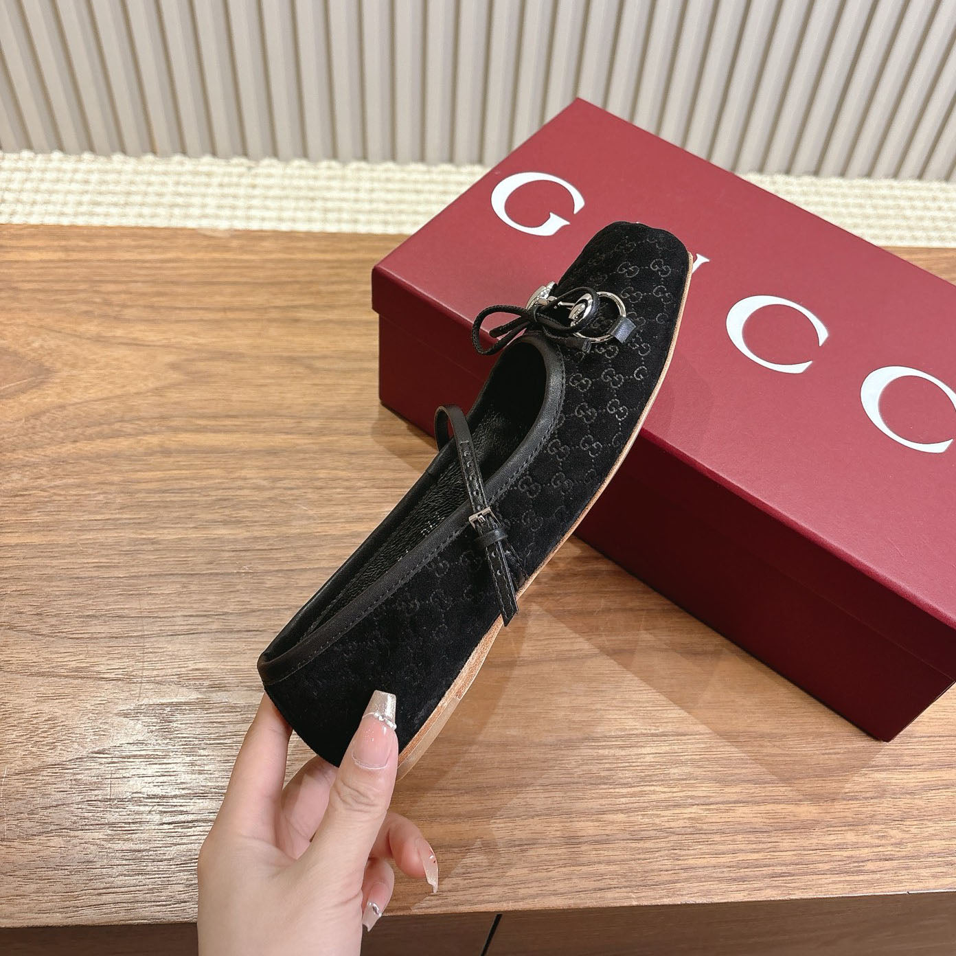 GG Horsebit ballet flat 1825032001