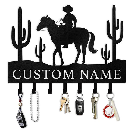 Jeep Wrangler Metal Key Holder Custom Wall Organizer Rustic Adventure & Garage Decor