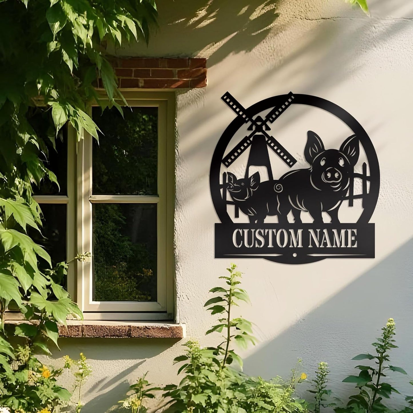 Custom Antler Metal Cabin Sign Personalized Last Name Sign Outdoor Hunter Decor Gift