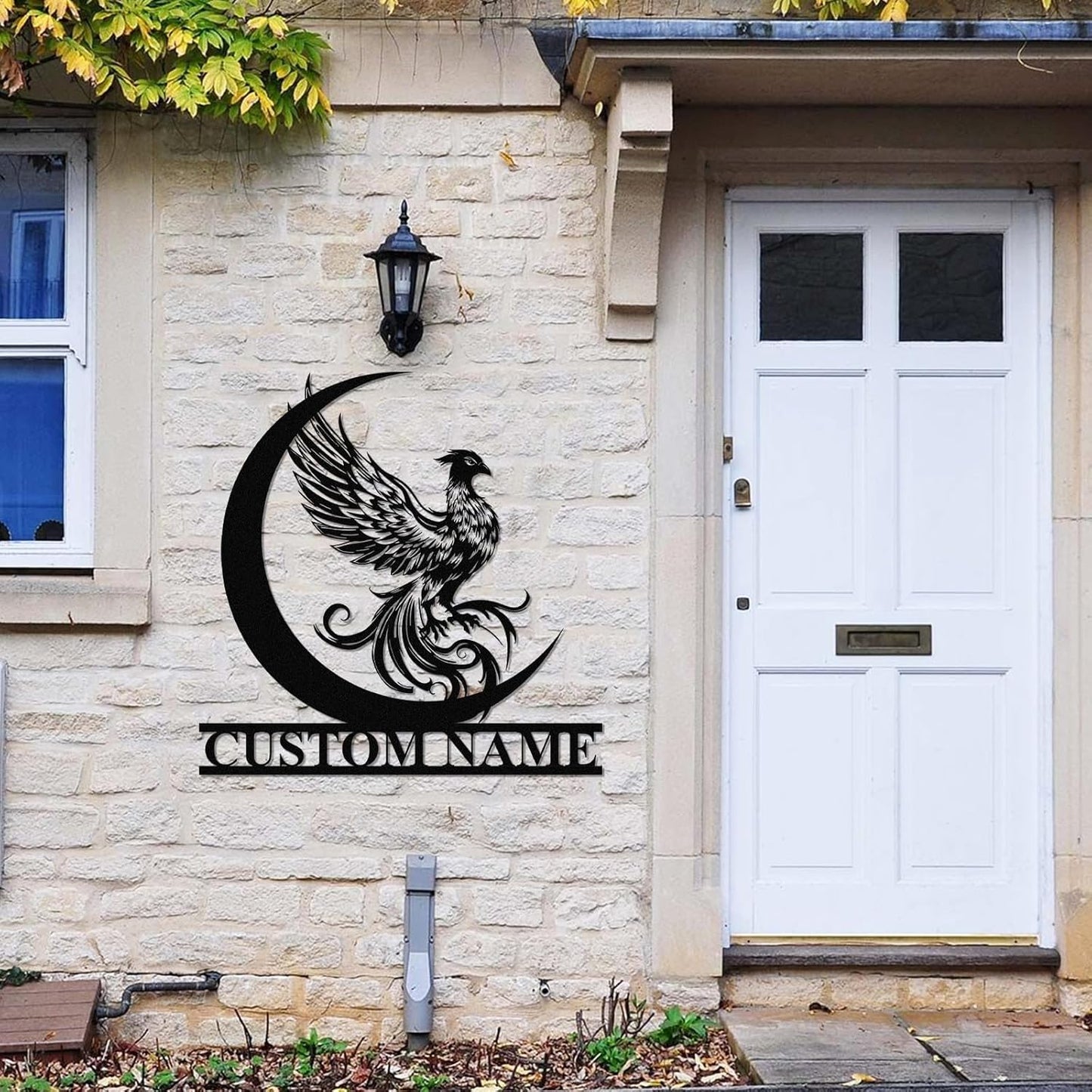 Custom Phoenix Iron Sign - Mythical Metal Wall Decor for Unique Home & Outdoor Spaces