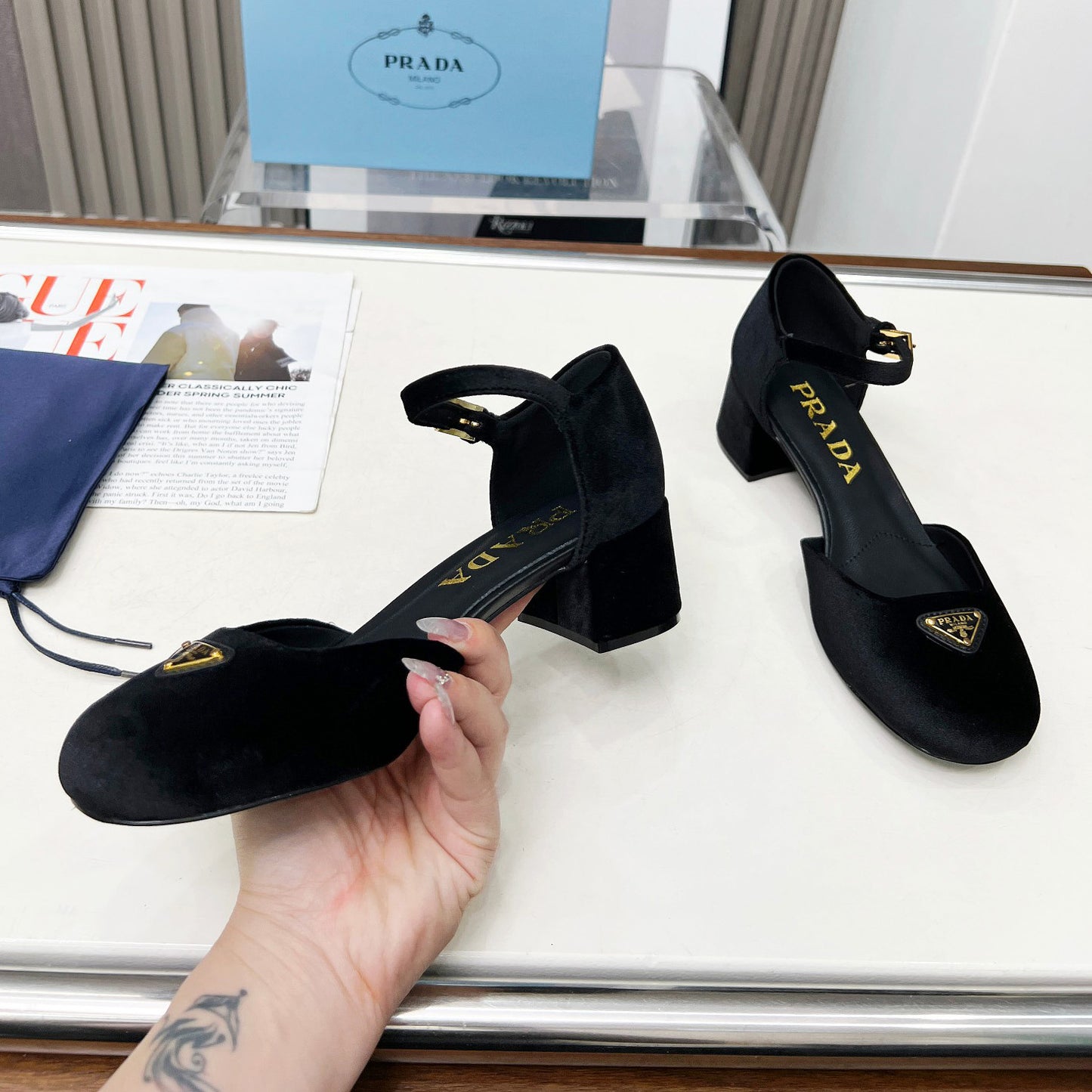New Lambskin Fashionable and Versatile Women's Shoes Sandals 1024022316