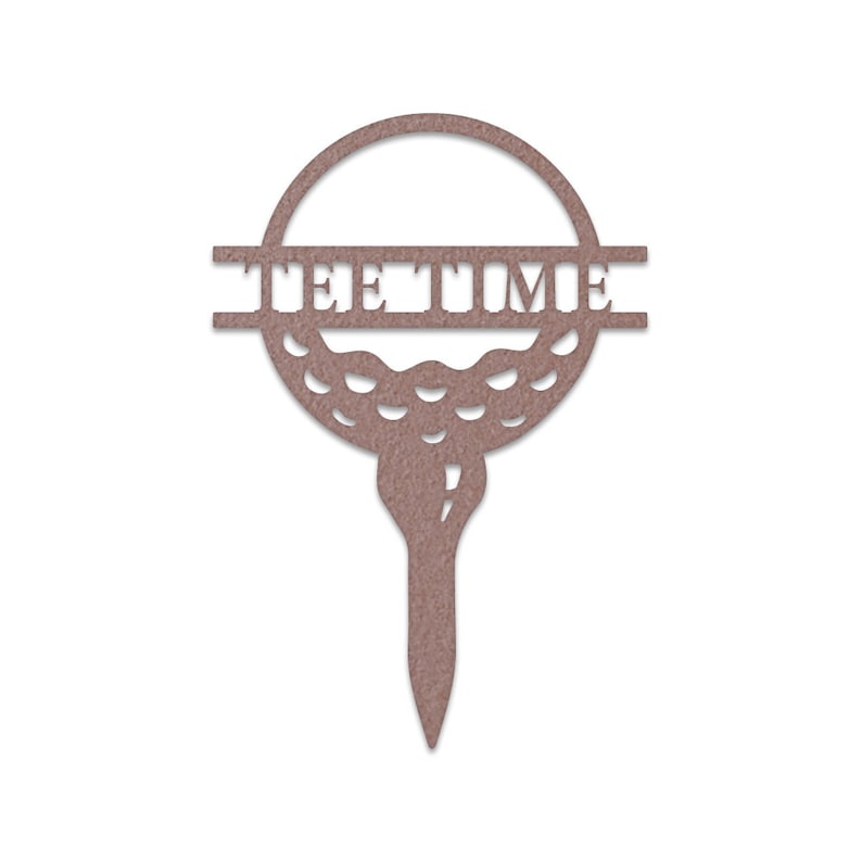 Golf Tee Custom Monogram Metal Sign, Wall Art Decor, Personalized Metal Sign, Personalized Name, Metal Name Sign, Kids Sign, Sports, PGA